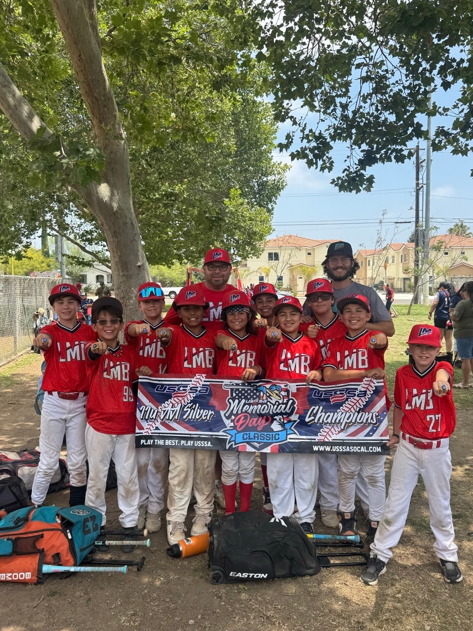 LMB 12U USSSA Memorial Day Classic Silver Champions