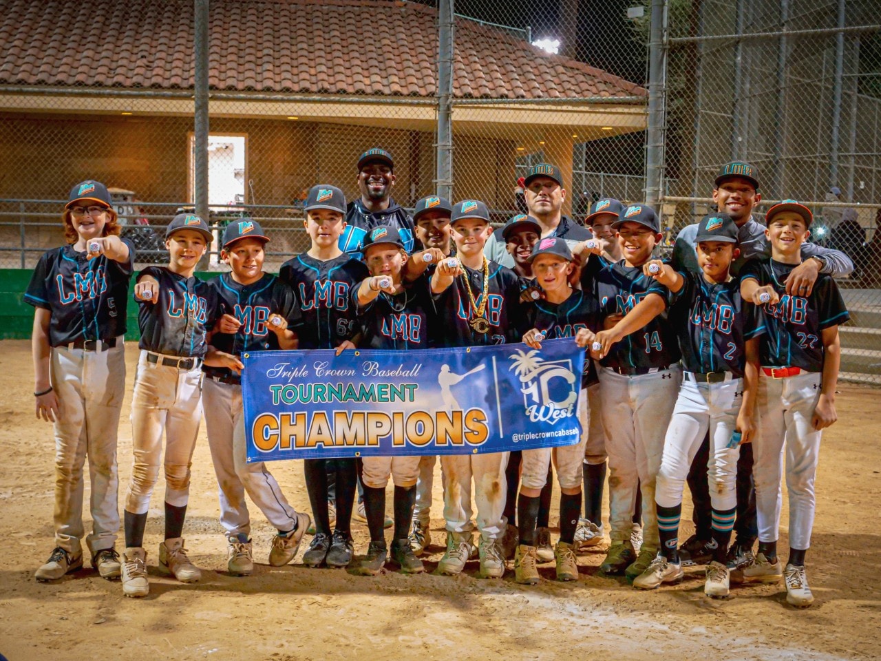 LMB Triple Crown Baseball Tournament Champions